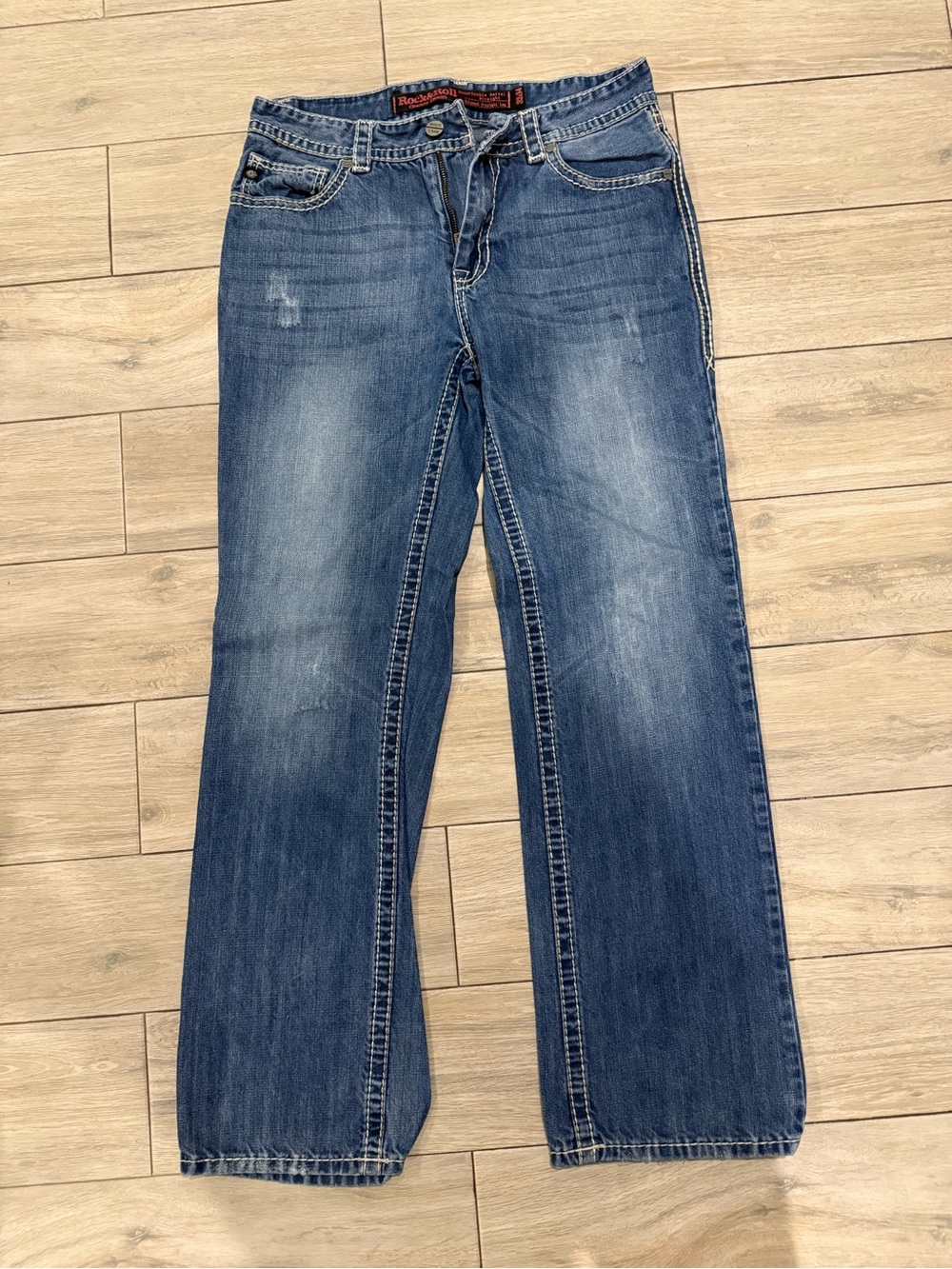 Men’s rock n roll cowboy denim